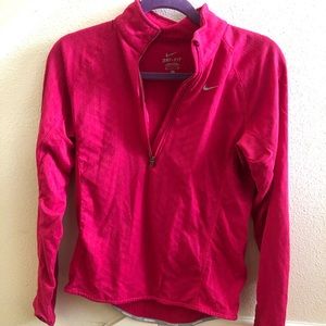 Nike quarter zip running jacket
